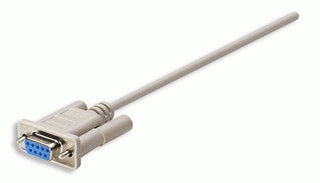 CABLE NULL MODEM DB9H DB25M 1.8M MOL .