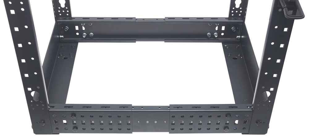 Rack Doble Intellinet 19" 45U Flatpack Color Negro