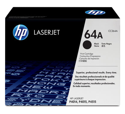 HP LASERJET 10K BLACK TONER CARTRIDGE CC364A