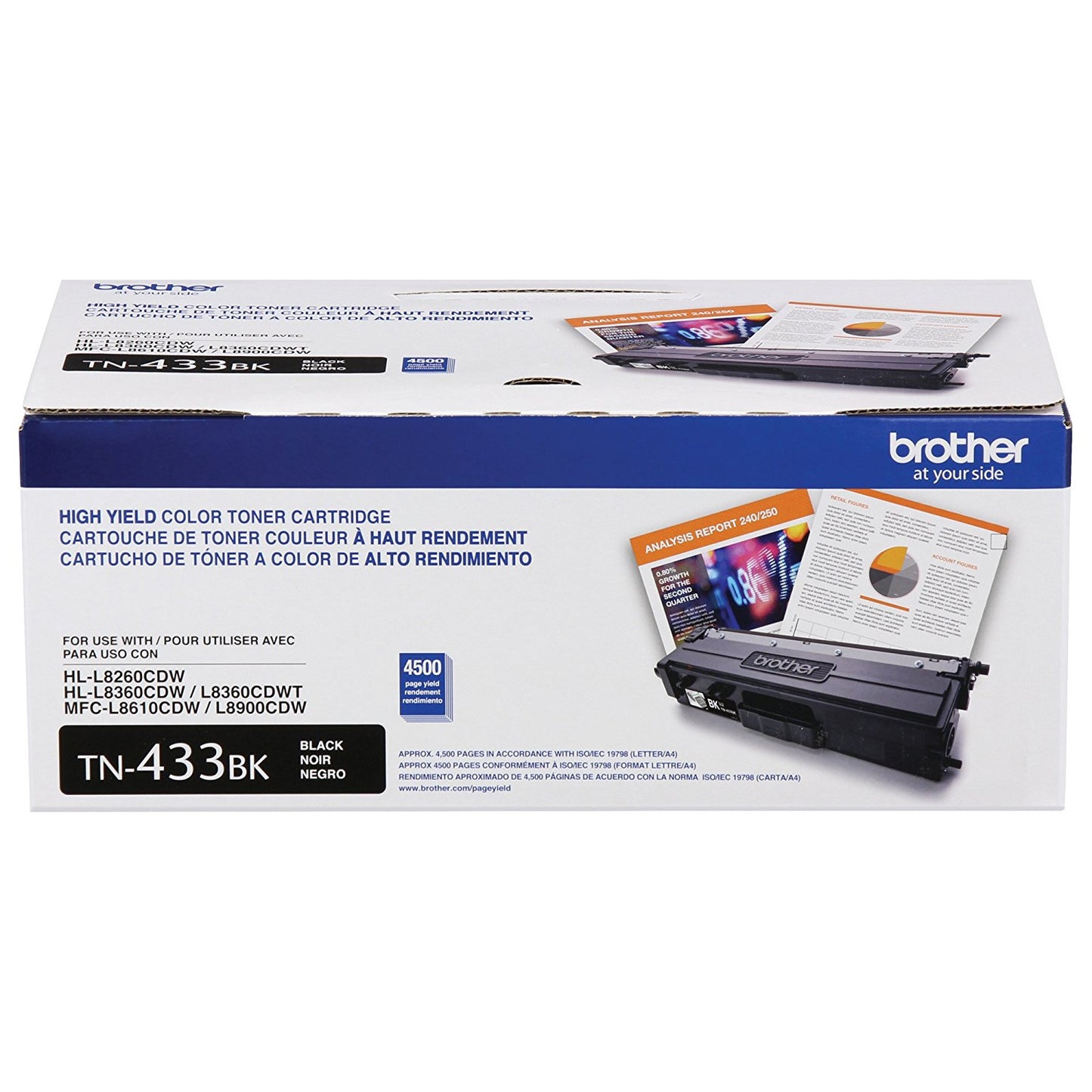 TONER NEGRO RENDIMIENTO 4500 PAGINAS