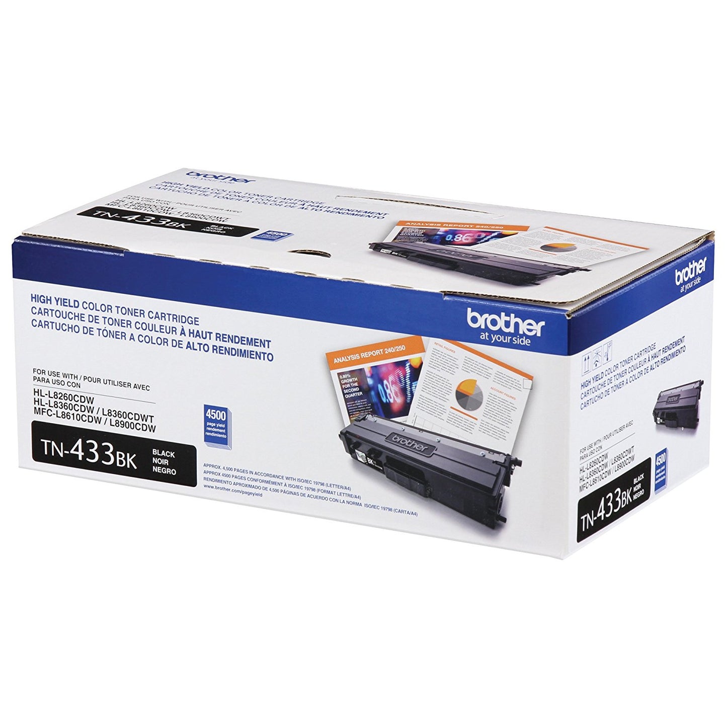 TONER NEGRO RENDIMIENTO 4500 PAGINAS