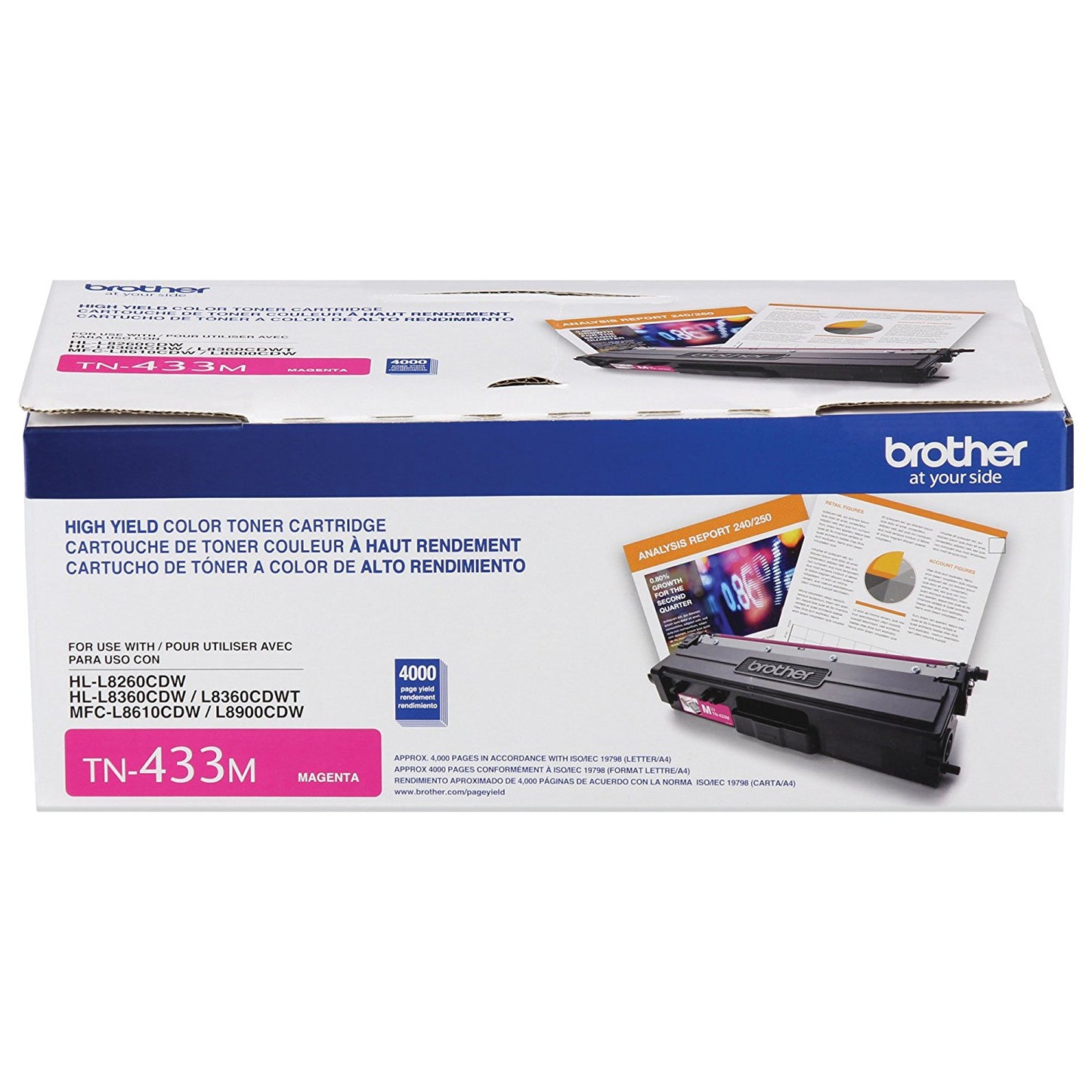 TONER MAGENTA RENDIMIENTO 4000 PAGINAS