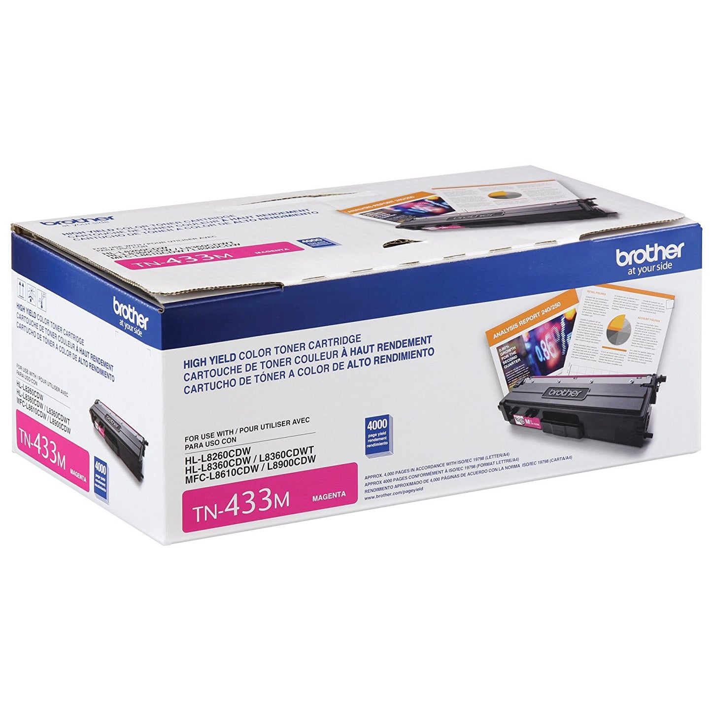 TONER MAGENTA RENDIMIENTO 4000 PAGINAS