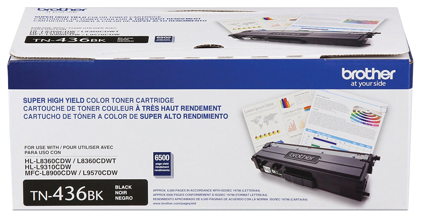 Toner Brother Valor Alto Rendimiento 6500 Paginas para HLL9310CDW/MFCL8900CDW Color Negro