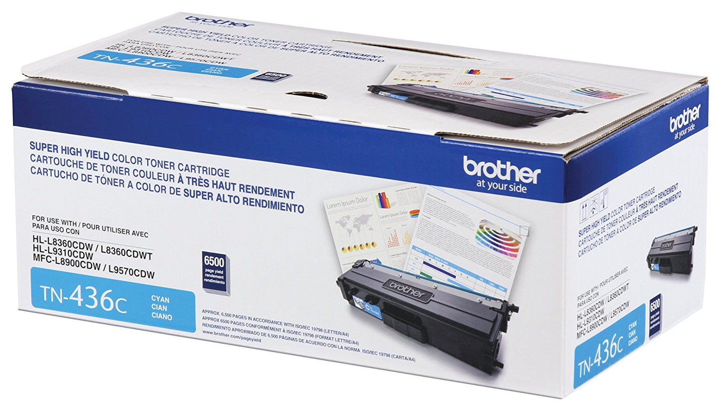 Toner Brother Valor Alto Rendimiento 6500 Paginas para HLL9310CDW/MFCL8900CDW Color Cian