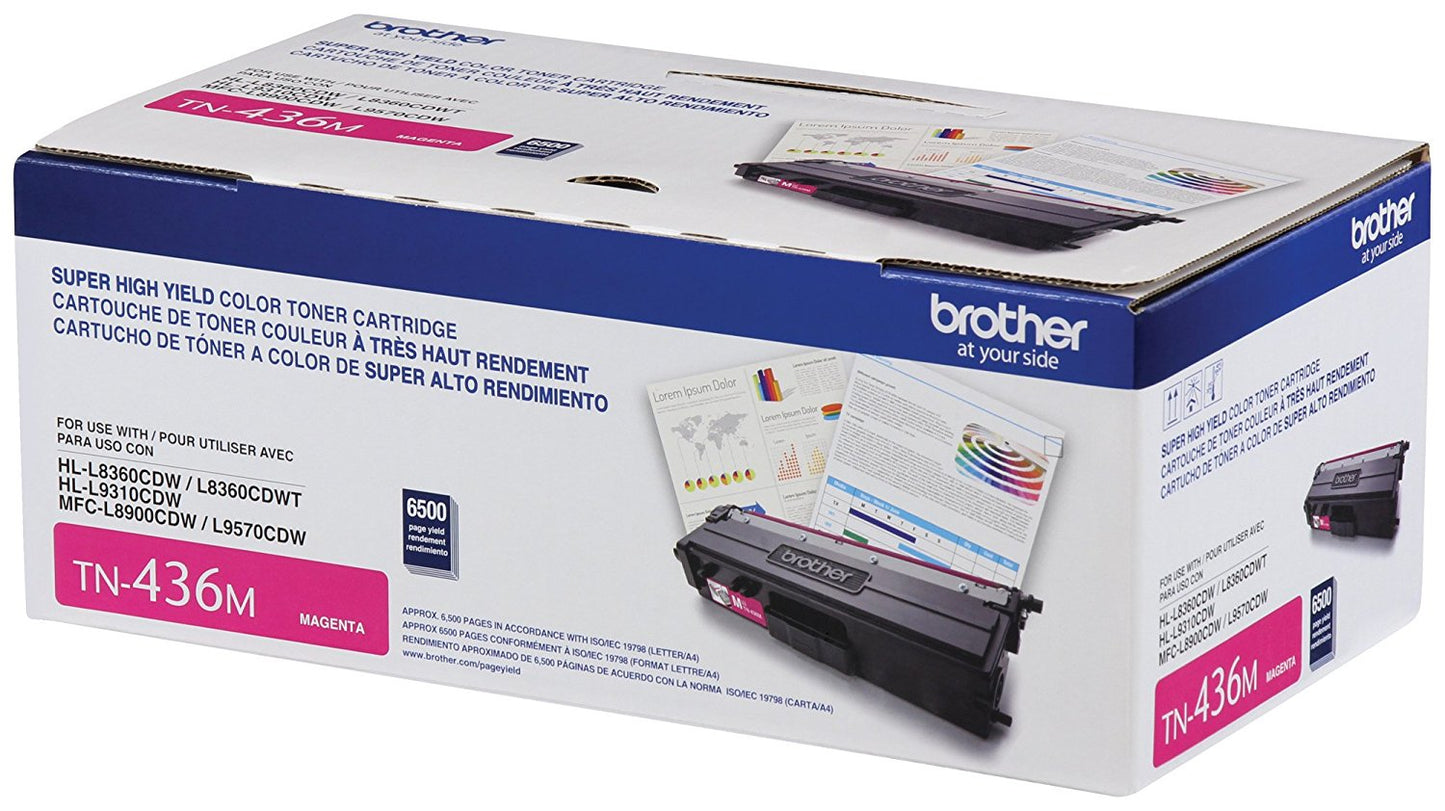 Toner Brother Valor Alto Rendimiento 6500 Paginas para HLL9310CDW/MFCL8900CDW Color Magenta