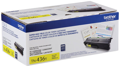 Toner Brother Valor Alto Rendimiento 6500 Paginas para HLL9310CDW/MFCL8900CDW Color Amarillo