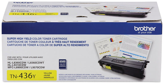 Toner Brother Valor Alto Rendimiento 6500 Paginas para HLL9310CDW/MFCL8900CDW Color Amarillo