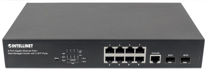 PoE Switch Intellinet WebAdmin GB  8 ptos 30W pto 14