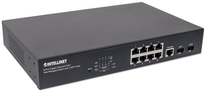 PoE Switch Intellinet WebAdmin GB  8 ptos 30W pto 14