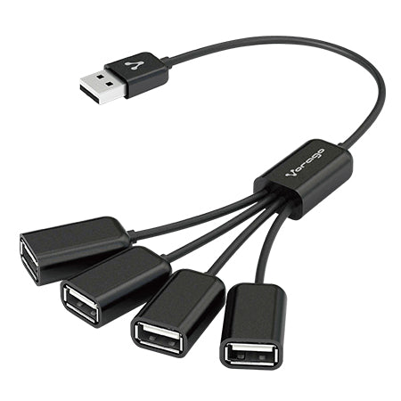 CONCENTRADOR VORAGO HU-101  4 P UERTOS USB PULPO