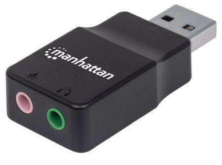 ADAPTADOR CONVERTIDOR TARJETA SONIDO 2.1 USB A 3.5MM