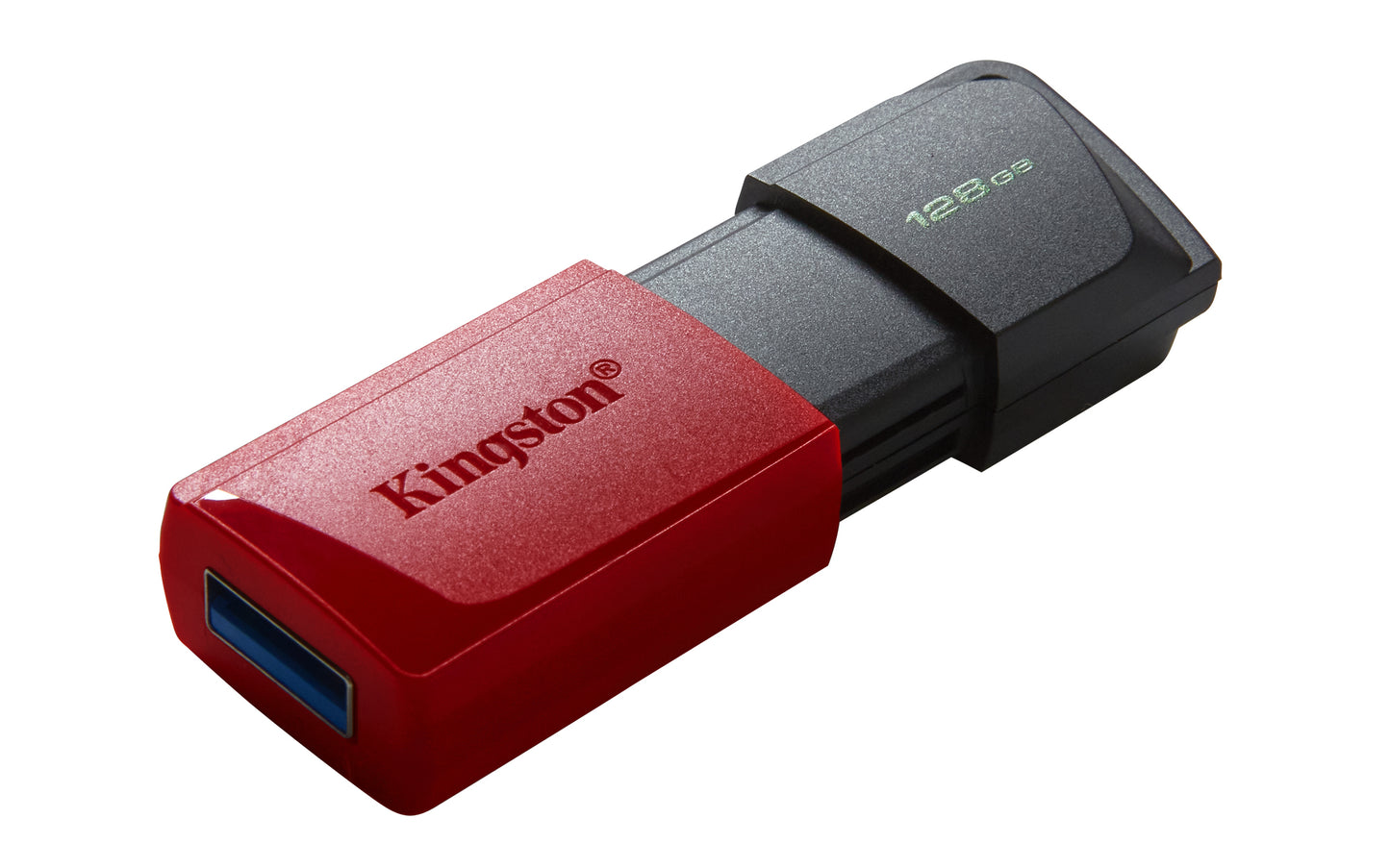 USB 3.2 MEMORIA KINGSTON 128GB DT EXODIA M TAPA DESLIZABLE (NEGRA-