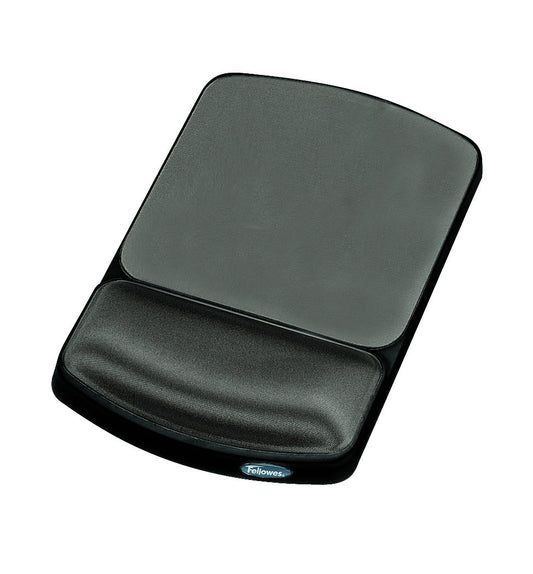 Mouse Pad Fellowes con Descansa Muñecas de Gel Grafito