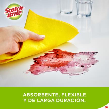 Paño Secatodo 3M Scotch Brite 33cmx44cm 1 Pack