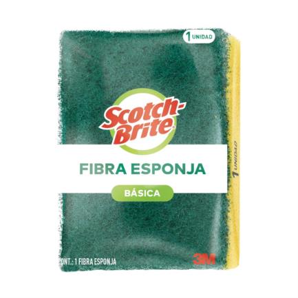 Mi Fibra Esponja 3M Scotch Brite Mediana Paq C/12