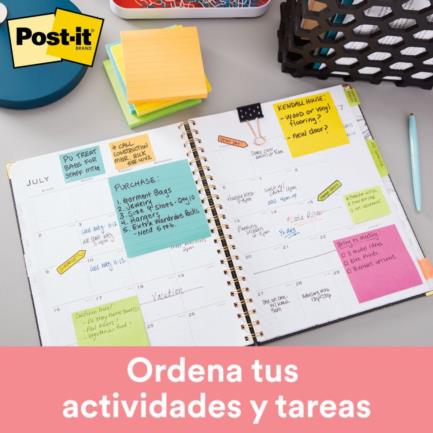 Notas 3M Post-It Ultra 7.6X7.6 C/5 Blocks 100Hjs C/U