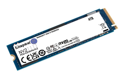 Unidad de Estado Solido SSD Kingston NV2 NVMe 4TB PCI Express 4 0 M 2