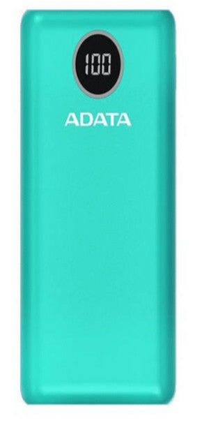 POWER BANK ADATA DIGITAL P20000QCD VERDE 20000mAh