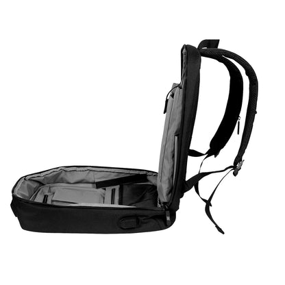 Mochila Vorago BP-500 15.6"  Start The Game Iluminación RGB App Configurable USB Color Negro