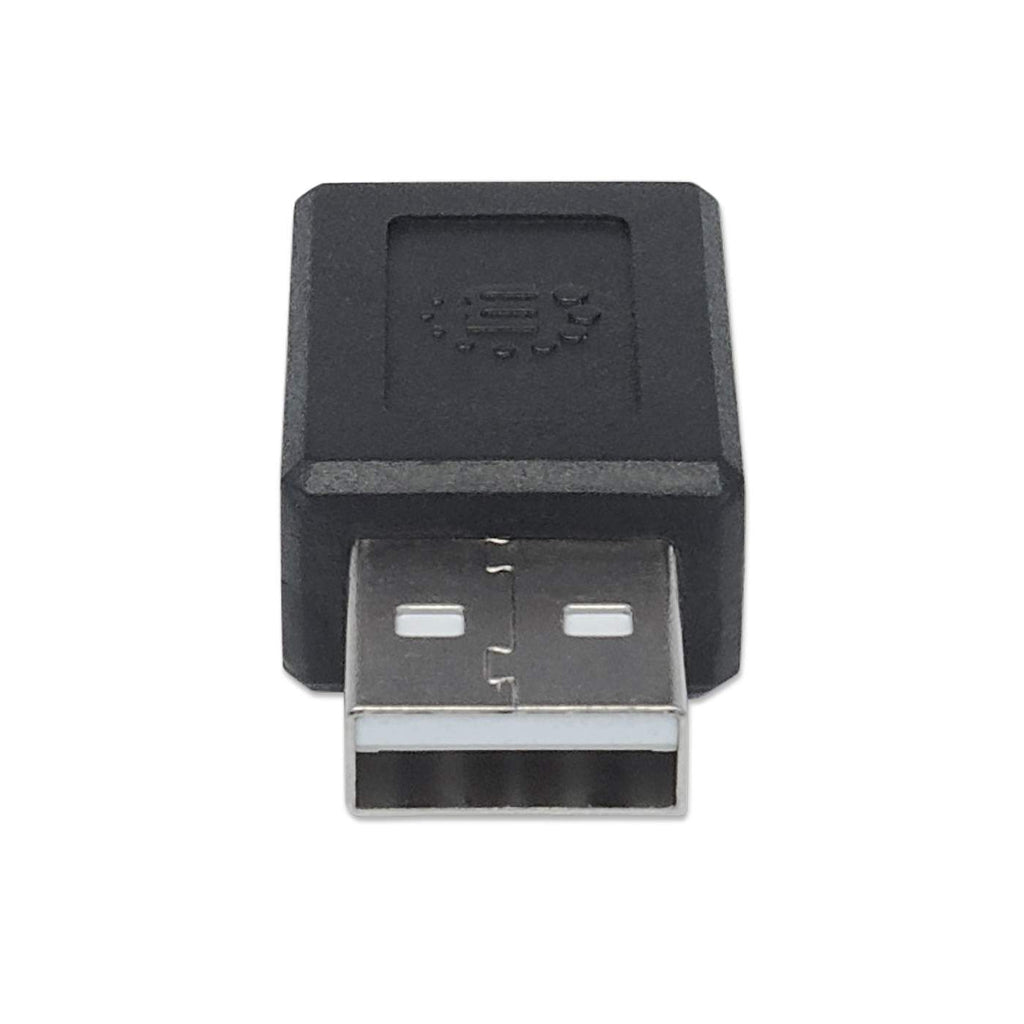 ADAPTADOR CONVERTIDOR USB-C A USB TIPO A 2.0 HEMBRA-MACHO