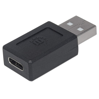 ADAPTADOR CONVERTIDOR USB-C A USB TIPO A 2.0 HEMBRA-MACHO