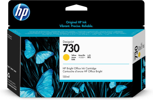 HP 730 AMARILLO 130ML TINTA AMPLIO FORMATO P2V64A