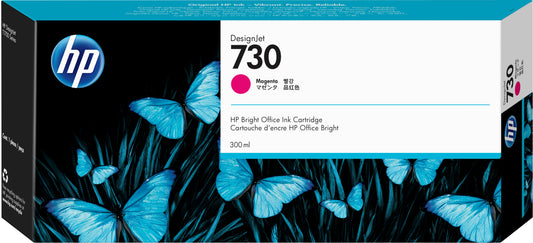 HP 730 MAGENTA 300ML TINTA AMPLIO FORMATO P2V69A