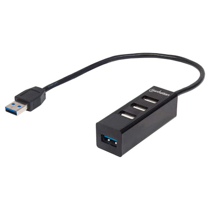 HUB USB V2.0  3 PTOS Y V3.0 1 PTO SIN FUENTE