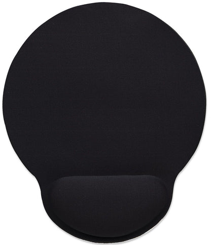 MOUSEPAD MANHATTAN DESCANSA MUNECAS TIPO GEL NEGRO