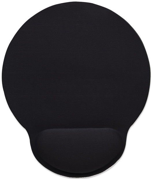 MOUSEPAD MANHATTAN DESCANSA MUNECAS TIPO GEL NEGRO