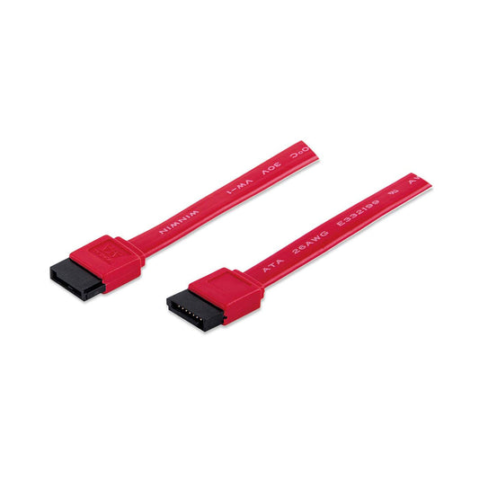 CABLE SATA 50CM 7 PINES CONECTOR RECTO M-M