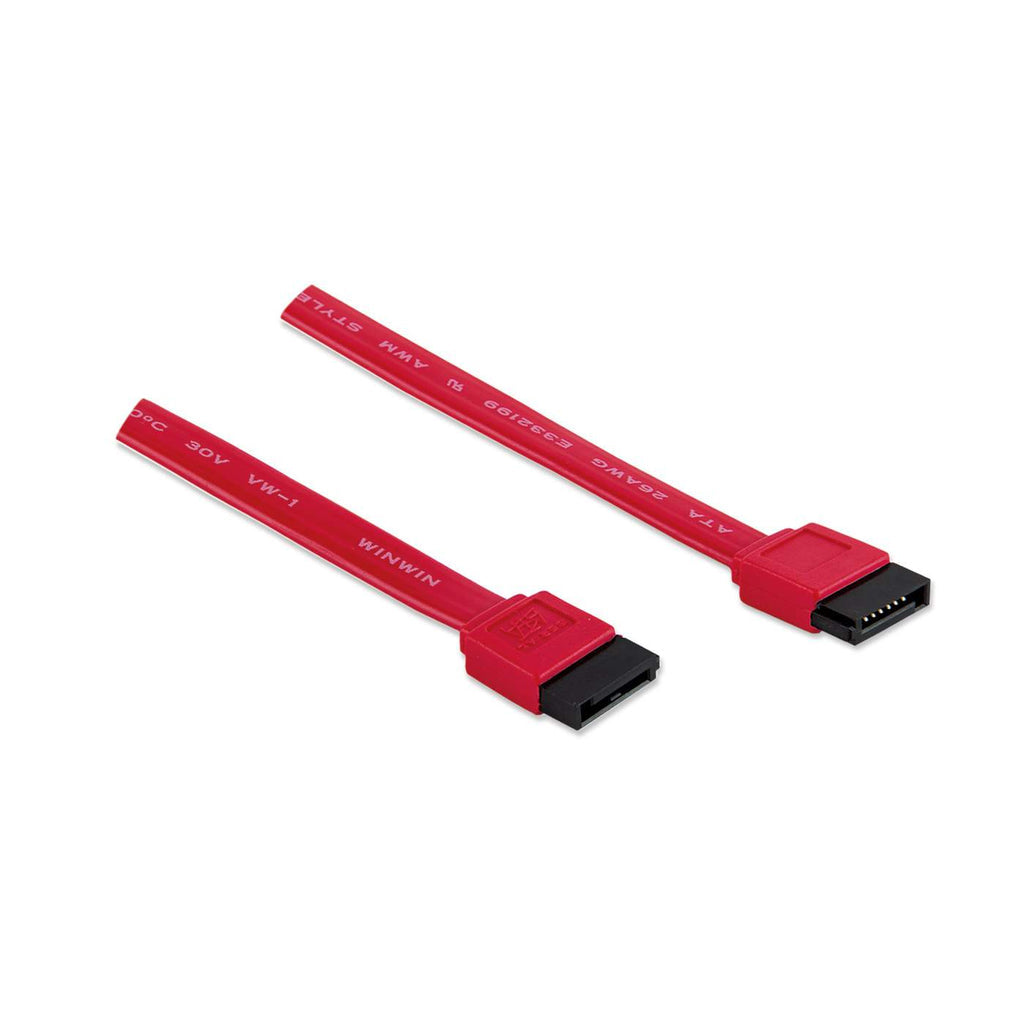 CABLE SATA 50CM 7 PINES CONECTOR RECTO M-M