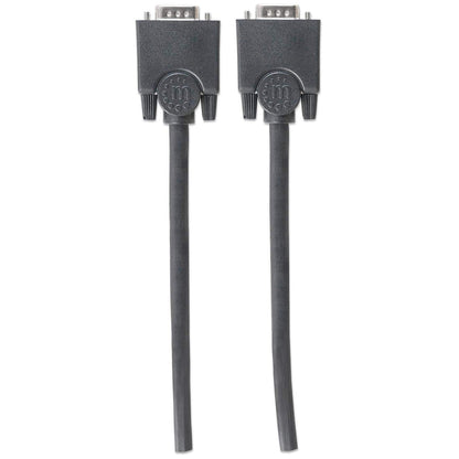 Cable Manhattan HD15 M-M para Monitor SVGA 4.5m Color Negro