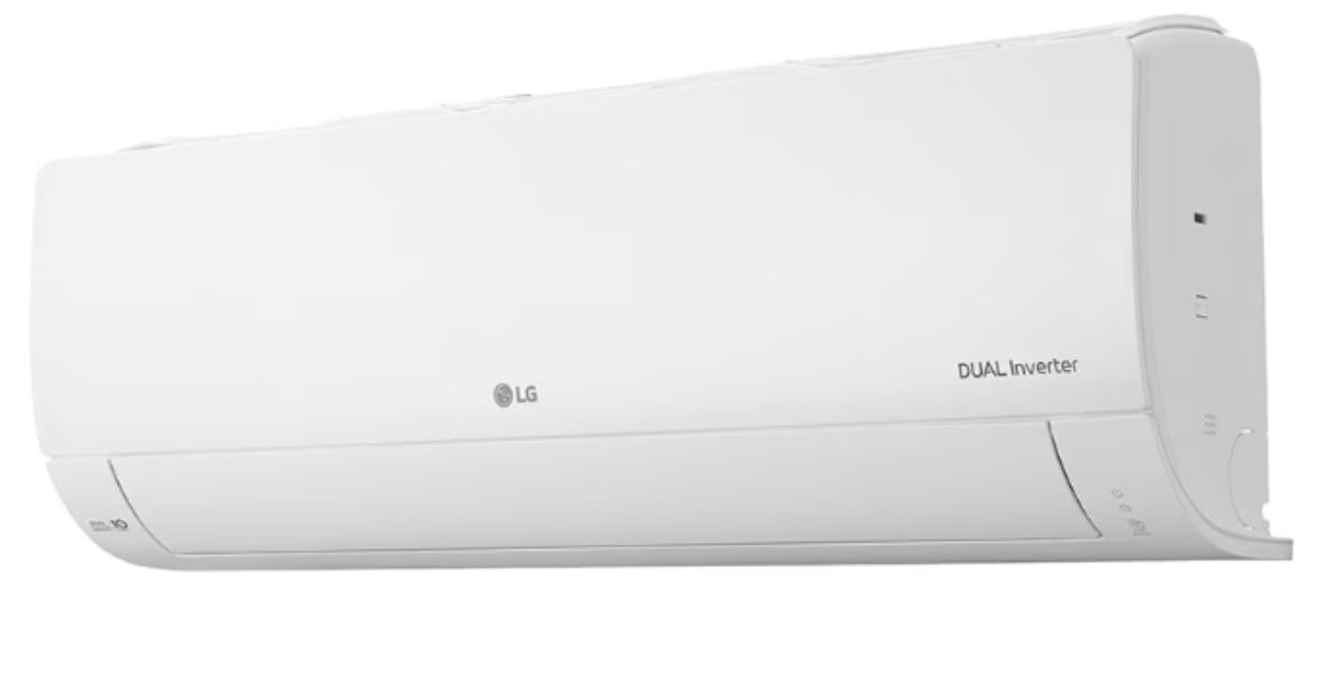 Aire Acondicionado LG DualCool Inverter Enfriamiento 11000 BTU/h Compresor Dual Inverter Color Blanco