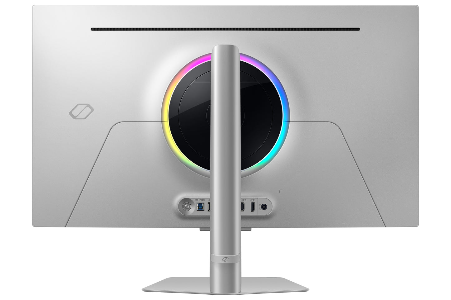 Monitor Gamer Samsung 32 in Odyssey 4K 3840 x 2160 240HZ PLANO PLATA RGB 0.03MS GAMING HUB G8