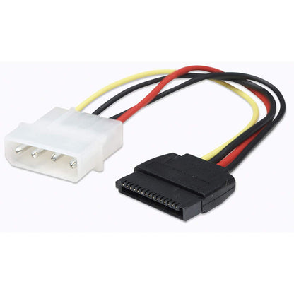 Cable Corriente Manhattan HDD SATA 15 Pines/Molex 4 Pines