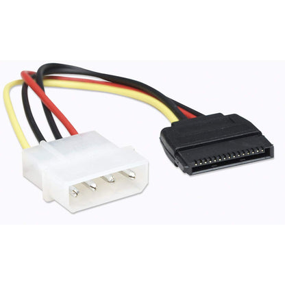 Cable Corriente Manhattan HDD SATA 15 Pines/Molex 4 Pines