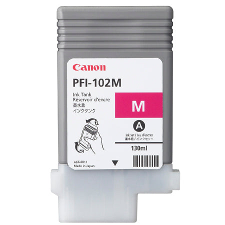 CARTUCHO INKJET PFI-102 M MAGEN 130ML PARA PLOTTER IPF