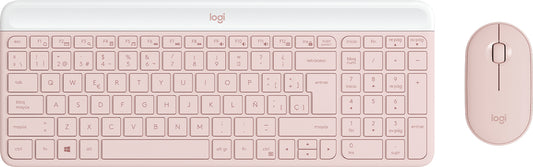 TECLADO Y MOUSE LOGITECH SLIM COMBO MK470 ROSE