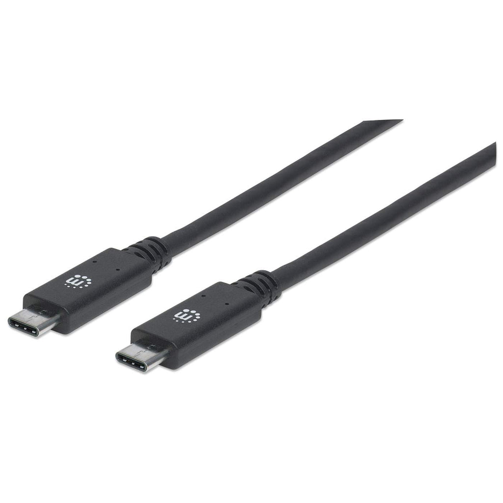 Cable Manhattan USB-C V3.2 C-C  1.0M 10Gbps 100W