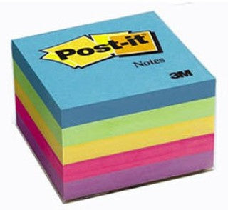 Notas 3M Post-It Ultra 7.6X7.6 C/5 Blocks 100Hjs C/U