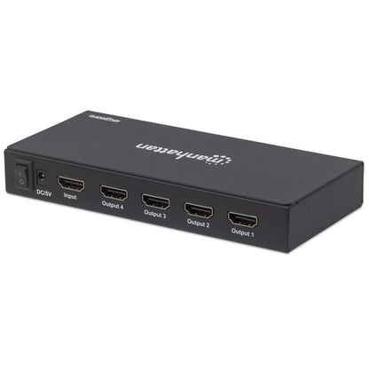 VIDEO SPLITTER HDMI 4K 60HZ 3D 4 PTOS DIVISOR DUPLICADOR DE SENAL