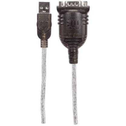 CABLE ADAPTADOR CONVERTIDOR USB A SERIAL DB9 RS232 45CM M-M