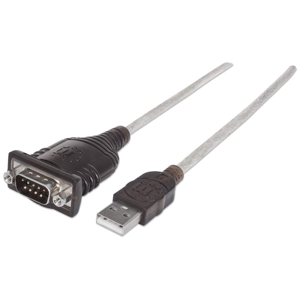 CABLE ADAPTADOR CONVERTIDOR USB A SERIAL DB9 RS232 45CM M-M