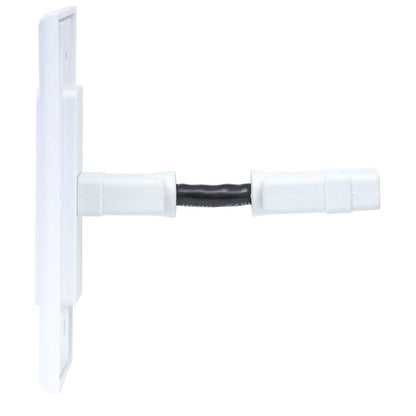 COPLE HDMI BLANCO CON FACEPLATE 1 PUERTO