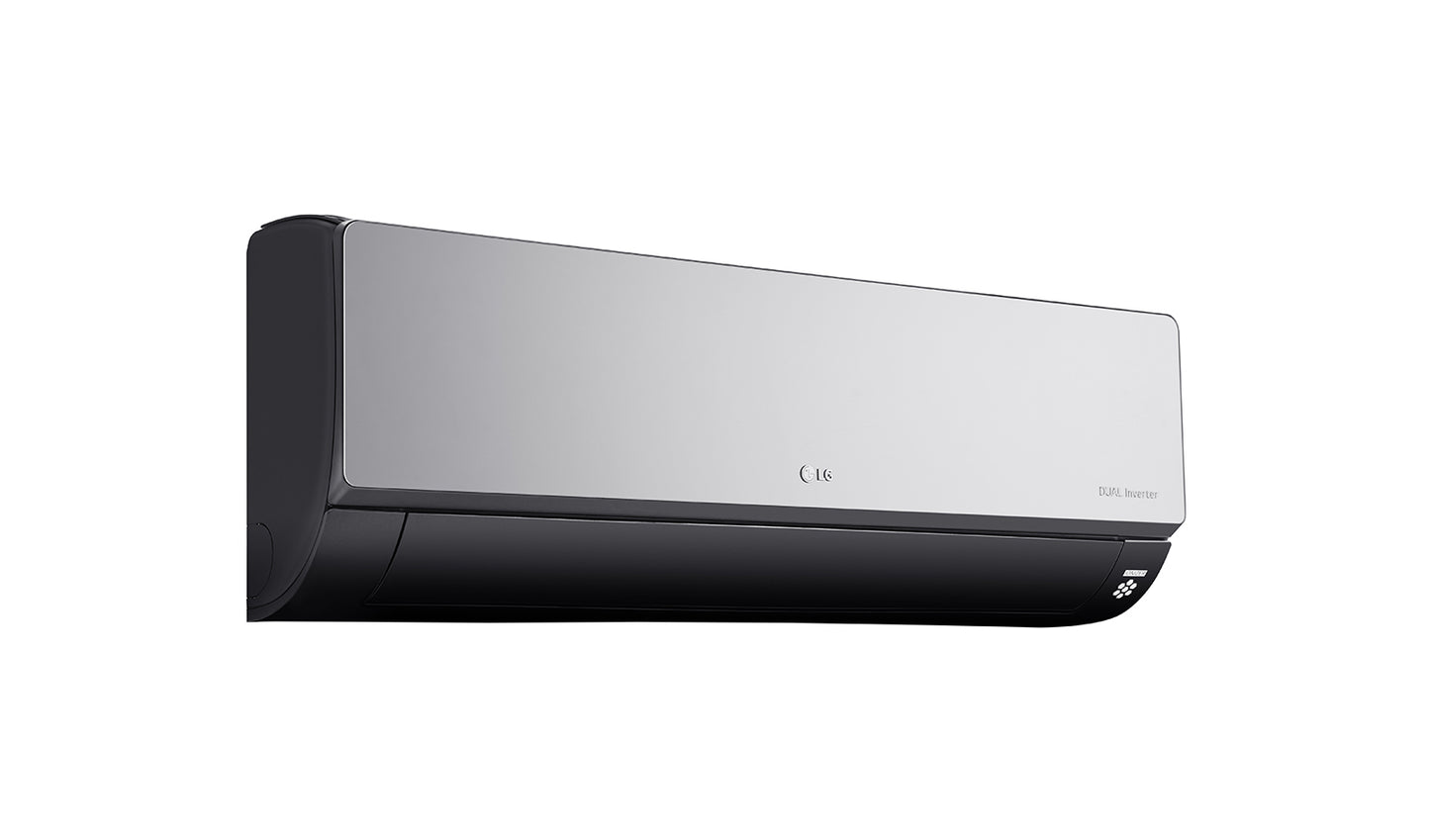 Aire Acondicionado LG Artcool Inverter 1 Tonelada 220V Solo Frío 12000 BTU/h Compresor Dual WiFi Acabado Tipo Espejo