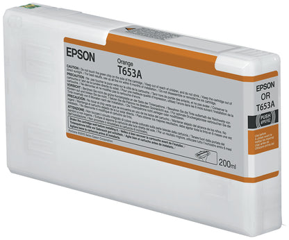 Tinta Epson Stylus Pro 4900 200ml Color Naranja