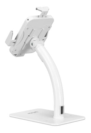 Soporte de Suelo Manhattan Antirrobo para Tablet/iPad 7.9" a 11" Color Blanco