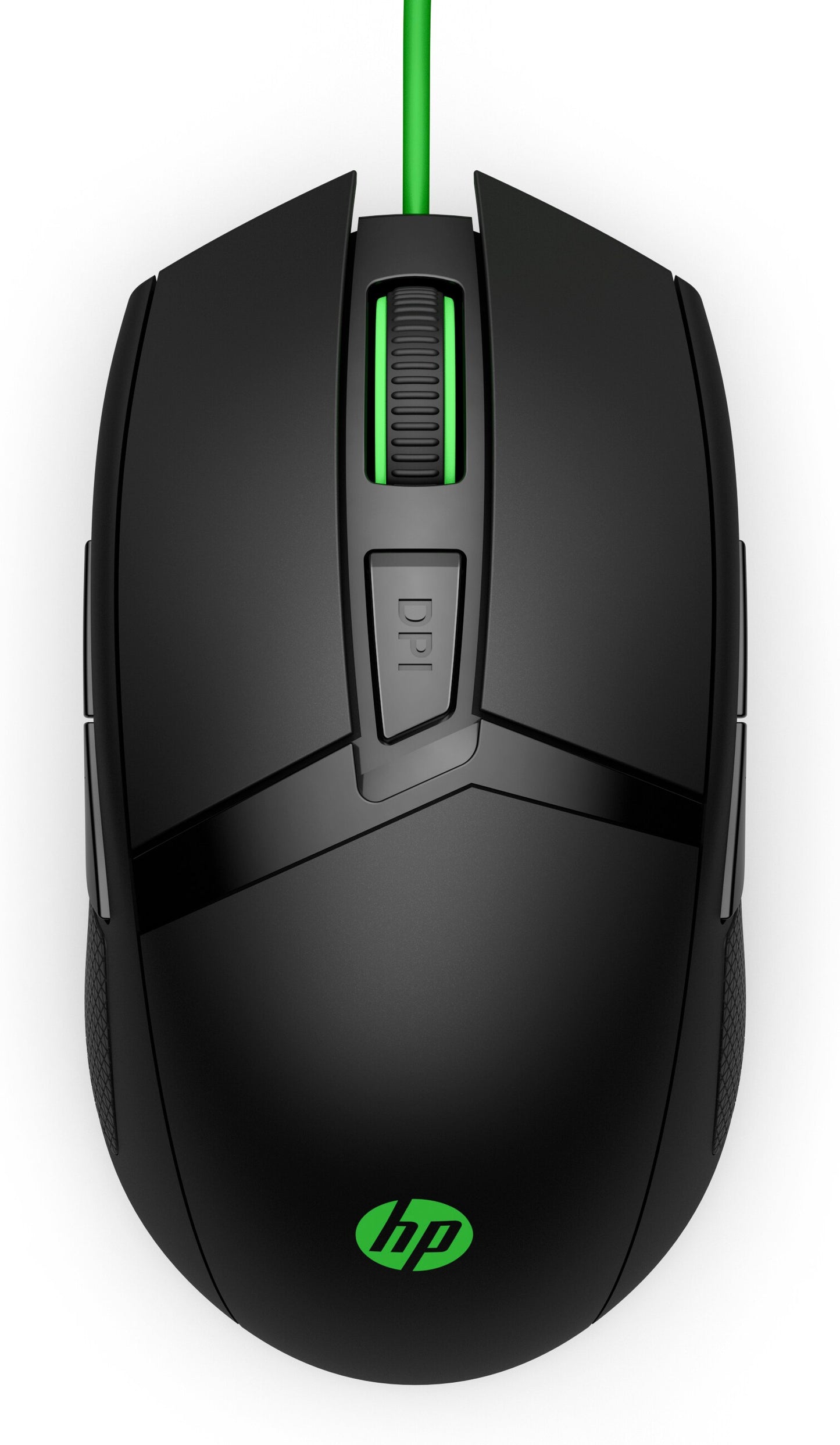 Mouse HP 300 Pavilion Gaming 5000 dpi Color Negro-Verde